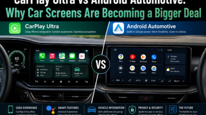CarPlay Ultra vs Android Automotive: Why Car Screens Are Becoming a Bigger Deal
