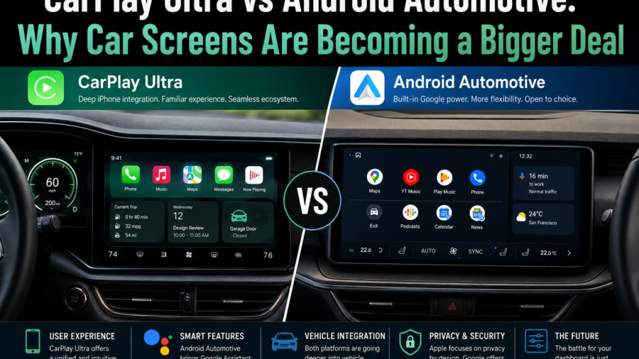 CarPlay Ultra vs Android Automotive: Why Car Screens Are Becoming a Bigger Deal