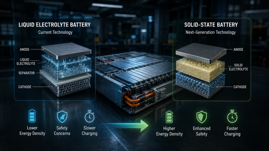 Solid-State Batteries Explained: Why EV Makers Are Racing to Replace Liquid Cells