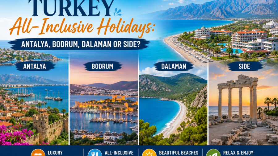 Turkey All-Inclusive Holidays: Antalya, Bodrum, Dalaman or Side?