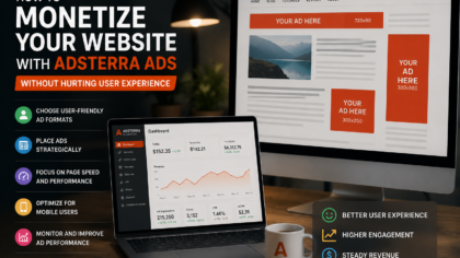 How to Monetize Your Website With Adsterra Ads Without Hurting User Experience